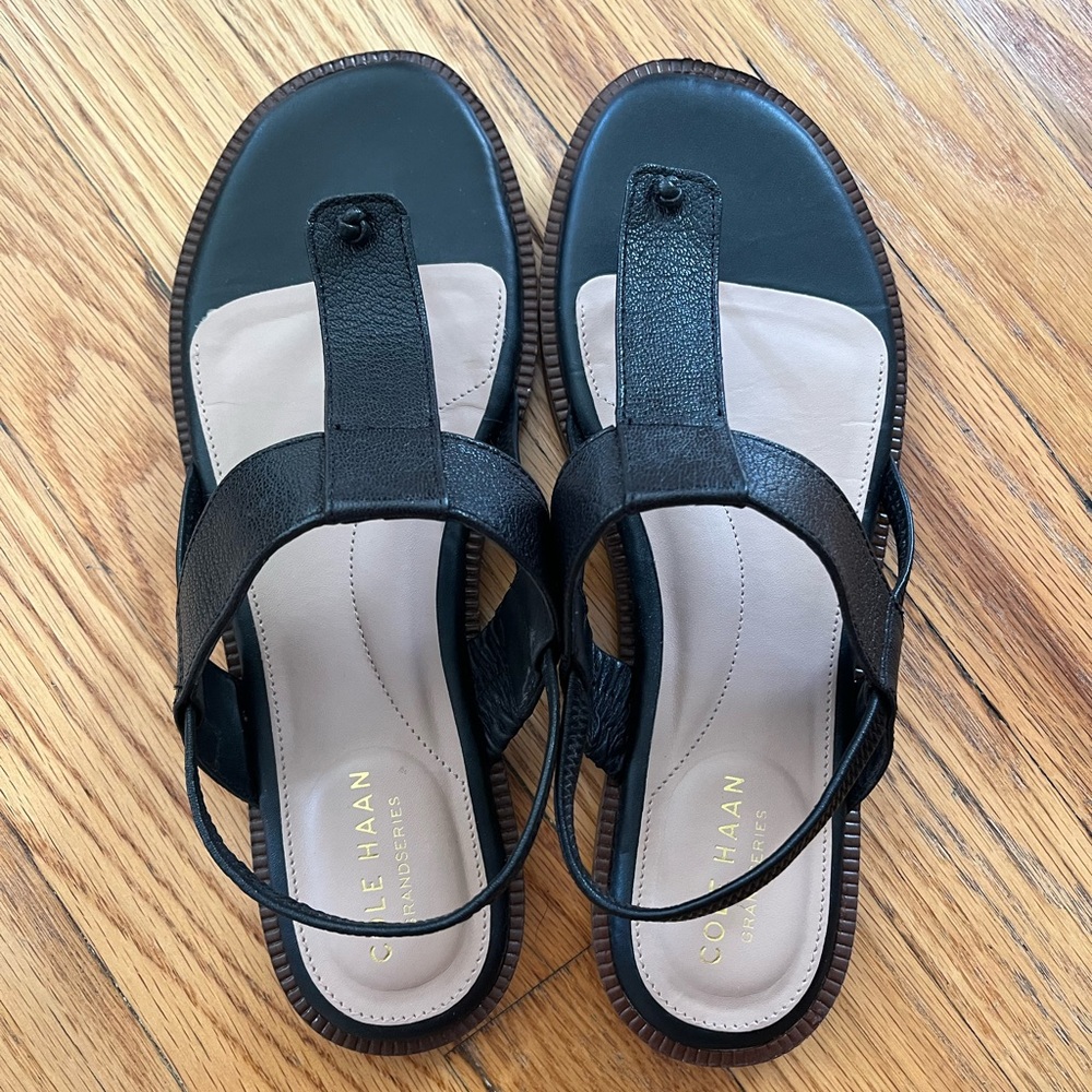 Cole Haan Black Sandals